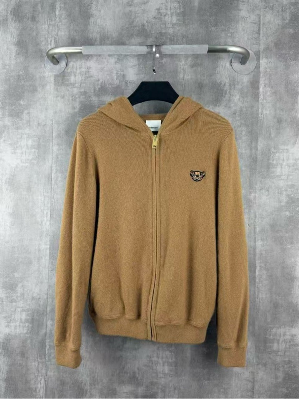 🚩steal Burberry Camel Brown Knit Sweater